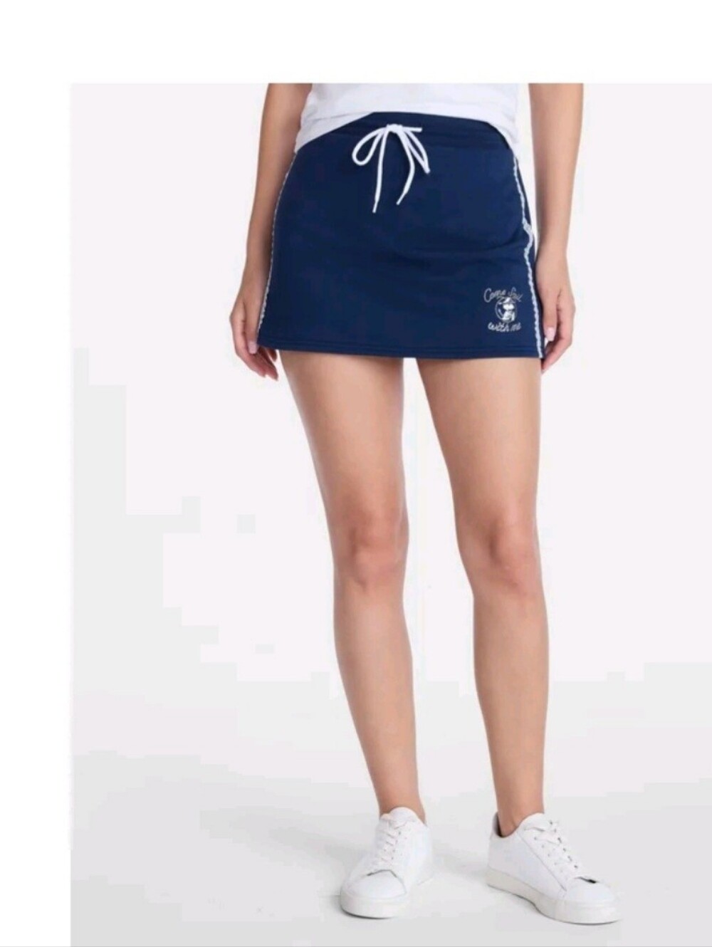 NWTPeanuts Snoopy Falda-short Gráfica para Mujer, Tallas XXS-XXL